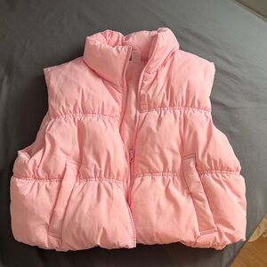 H&M Pink Puffer Vest